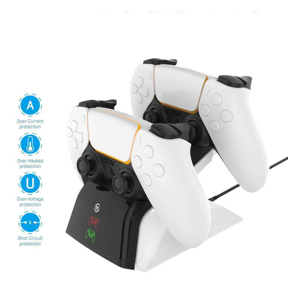 Station de charge double pour manettes PS5
