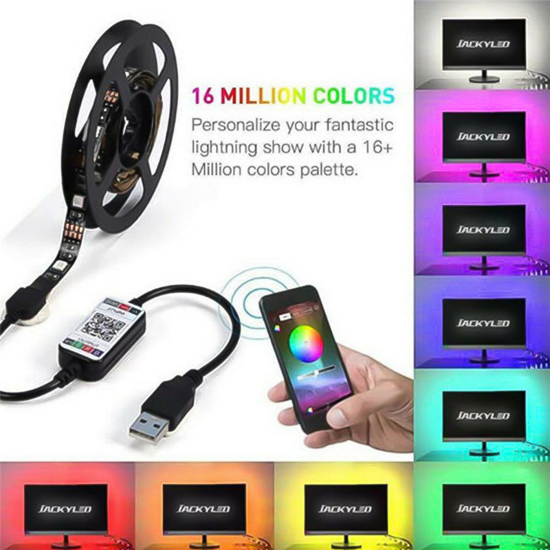 Ruban LED RGB Bluetooth via application