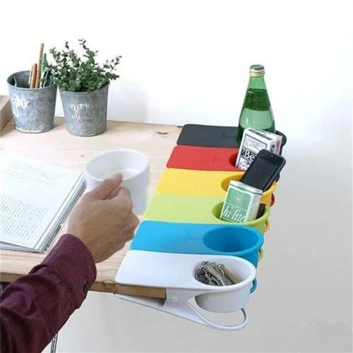 Porte-gobelet à pince pour bureau